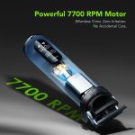 ⁦Oraimo SmartTrimmer 2 Pro | High Precision Beard Trimmer with 0.5mm Close Shaving & Adjustable Blade Head | Dual Speed Control with 150 Min Runtime | Digital Display & Travel Lock (Deep Blue) | Gift⁩ - الصورة ⁦6⁩