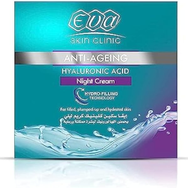 Eva Skin Clinic Hyaluronic Acid Night Cream 45 ml