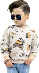 LIL DARLINGS -Boys Sweatshirt Matrial FRENCH TERRY COTTON/POLYESTER