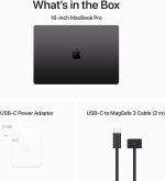 Apple MacBook Pro 16" M3 Pro/12C CPU/18C GPU/36GB/512SSD/Space Black - الصورة 6