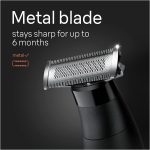 ⁦Braun Series XT5 – Beard Trimmer, Shaver and Electric Razor for Men, Body Grooming Kit, One Tool for Stubble, Hair, Groin, Underarms, XT5100 Wet & Dry all-in-one tool with 5 attachments⁩ - الصورة ⁦7⁩