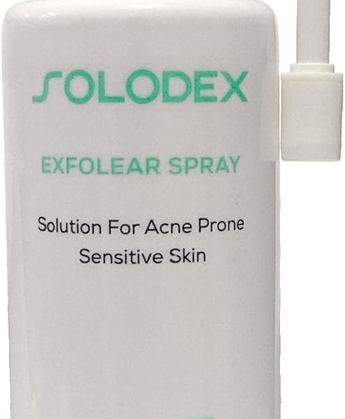 بخاخ اكسفولار للبشرة الحساسة المعرضة لحب الشباب من سولوديكس - 120 مل