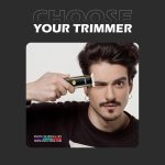 ⁦ماكينة حلاقة الشعر - شفرة دقيقة على شكل حرف T بطارية 120 سلكية ولاسلكية شاشة LED V-966⁩ - الصورة ⁦6⁩