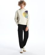 ⁦LC WAIKIKI Elasticated Waist Boys' Cargo Jogger Pants⁩ - الصورة ⁦3⁩