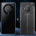 ⁦جراب متوافق مع هونر X9b 5G ، - غطاء حماية مصقول مقاوم للصدمات بنمط جلدي متين مع حماية فائقة للكاميرا - غطاء واقي مضاد للخدش مقاوم للانزلاق من Graby Shop - أسود⁩ - الصورة ⁦5⁩