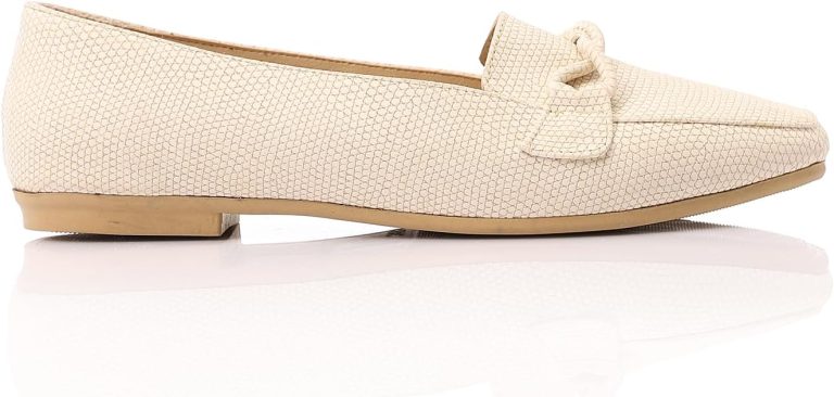 Xo Style Women's Leather Shoes Soft Casual Shoes 1319 Beige 36-P