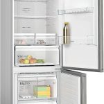 Bosch Serie 4 - No Frost Refrigerator with freezer at bottom Silver - 483 Litre KGN55VI2E9