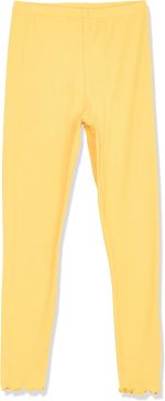 JIL Girls Girls SS PJ WITH RIB LEGGING Transperant Yellow Sun Flower Set - الصورة 3