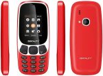 ⁦ZENTALITY_(B3310-1.77inch) Mobile Phone, 2G Keypad Mobile, Dual-Sim, With Camera 0.8MB, Flash Light, Wireless FM Radio, 2000 Contacts, 32 MB RAM, Micro SD Card - Red⁩ - الصورة ⁦4⁩