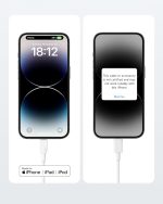 ⁦Anker USB C to Lightning Cable(3FT,White), MFi Certified for iPhone 14 Series, and More(Charger Not Included)⁩ - الصورة ⁦6⁩