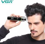 ⁦Vgr V-291 Professional Rechargeable Turbo Function Cordless Beard/Hair Trimmer Kit With Guide Comb, Usb Charging Cord For Men Family & Pets, Green⁩ - الصورة ⁦7⁩