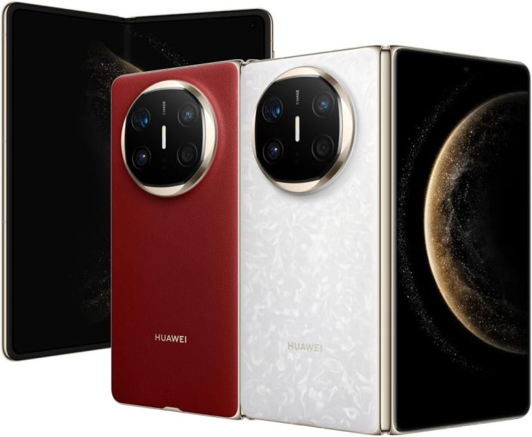 HUAWEI Mate X6 Foldable Smartphone + GT4 Titanium + 6-Months Huawei Care+, 12+512, Ultra Slim & Durable, Ultra Chroma Camera, Kunlun Glass 2nd Gen, HUAWEI X-True Display, Live-Multitask, Nebula Red