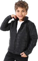 ⁦Andora Boys Waterproof Padded With Fur Jacket⁩ - الصورة ⁦2⁩