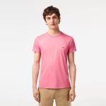 Lacoste Mens Crew Neck Pima Cotton Jersey T-Shirt - الصورة 2