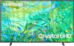 Samsung 50 Inch TV Crystal Processor 4K LED with Built-in Receiver - Black - UA50CU8000UXEG [2023 Model]