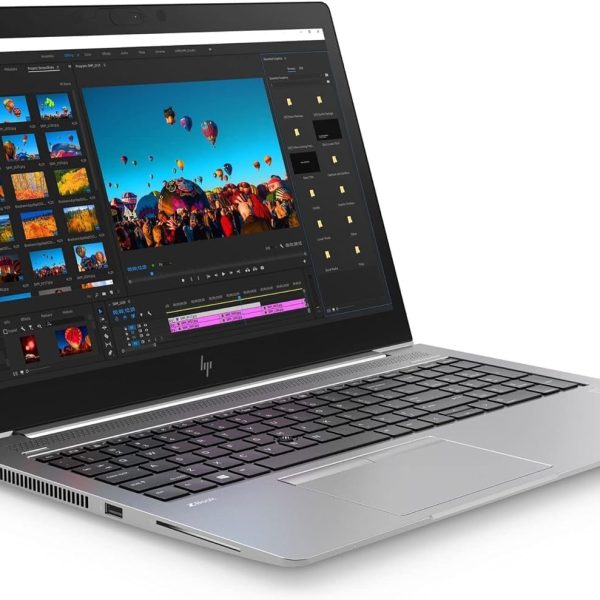 HP Mobile Workstation Zbook 15U G6 15.6" FHD Laptop, Intel Core i7-8565U, 16GB DDR4 RAM, 512GB SSD, Backlit Keyboard, HDMI, Windows 10 Pro (Renewed)