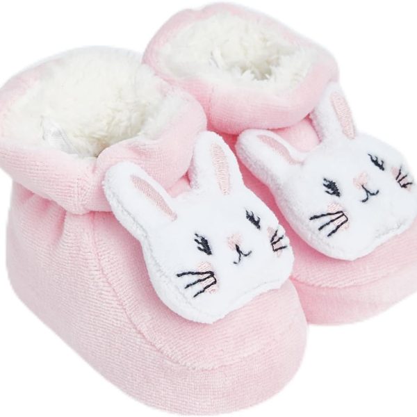 LC WAIKIKI Baby Girls Animal Embroidered Home Boots