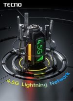⁦Spark Go 1 Dual SIM Startrail Black 4GB RAM 128GB - Middle East Version⁩ - الصورة ⁦4⁩