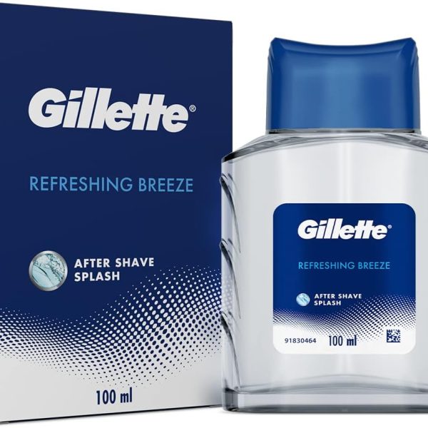 Gillette Refreshing Breeze, After Shave Splash – 100ml