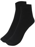 ⁦Charmaine Socks for Women, Ankle-High, Vertically Striped, Black, 1 Pair Per Pack⁩ - الصورة ⁦4⁩