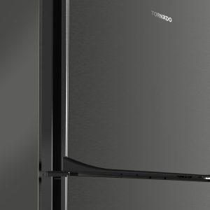⁦TORNADO Refrigerator Inverter No Frost 450 Liter Dark Stainless RF-580TV-DST⁩ - الصورة ⁦6⁩
