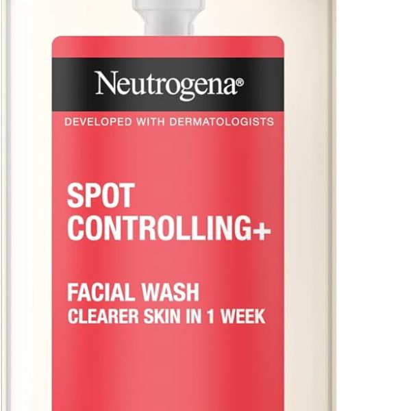 Neutrogena, Facial Wash Spot Controlling+, Clearer Skin in 1 Week, 200ml