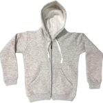 MASTER Unisex Kids Zipped Long Sleeves Hoodie