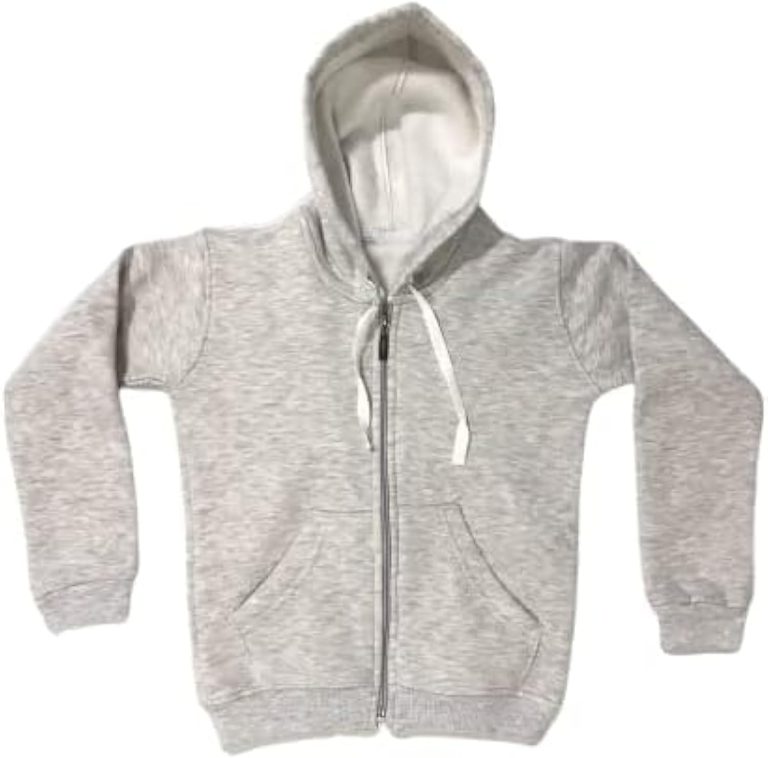 MASTER Unisex Kids Zipped Long Sleeves Hoodie