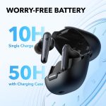 ⁦soundcore by Anker Liberty 4 NC Wireless Noise Cancelling Earbuds, 98.5% Noise Reduction, Adaptive Noise Cancelling to Ears and Environment, Hi-Res Sound, 50H Battery, Wireless Charging, Bluetooth 5.3⁩ - الصورة ⁦5⁩