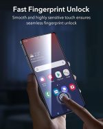 ⁦LOCKIVA ESR 2 Pack for Samsung Galaxy S25 Ultra Screen Protector, 9H+ Hardness HD Tempered Glass with Easy Installation, Auto Dust-Elimination Tool for Galaxy S25 Ultra [6.9”], Case Friendly⁩ - الصورة ⁦7⁩