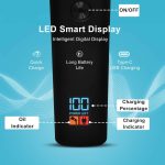 ⁦ماكينة حلاقة دقيقة V-937 للرجال من في جي ار مع شاشة LED، شحن USB، تشغيل سلكي ولاسلكي | 3 ملحقات امشاط توجيه للراحة واختيار التصفيف (اسود)⁩ - الصورة ⁦3⁩