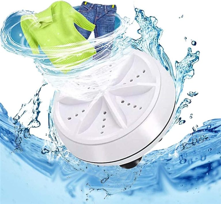 Battery Hawk Portable Ultrasonic Turbine Washing Machine,Mini Compact Turbo Washer, Turbine Sterilizes Washer with USB Power for Home, Travel, Business Trip Apartment, Dorm