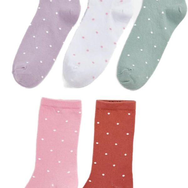 شرابات بطول الكاحل للبنات من 5 قطع من ال سي وايكيكي