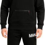 MIZA Men's Winter Sports Trung 2 Piece (Hoodie + Pants) Jugging - Fashion Style Comfortable Youth Men