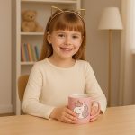 Miza Kids Classic Sleeve Girls Long Sleeve Cotton Lycra Elastic Top Underwear for Daily and Winter Use - الصورة 5