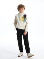 ⁦LC WAIKIKI Elasticated Waist Boys' Cargo Jogger Pants⁩ - الصورة ⁦5⁩