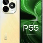 Itel P55 8GB RAM 128GB Storage Smartphone, 6.6 Inch Size, Brilliant Gold
