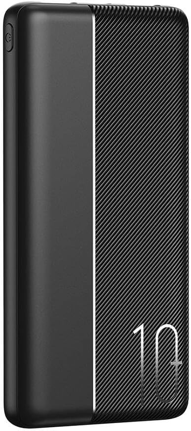 WIWU Wi-P032 Dual USB-A and Type-C PD LED Light Battery Life Series 10000mAh Power Bank - Black|18 Months Warranty