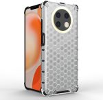 ⁦جراب متوافق مع هواوى Nova Y91 4G ، - غطاء حماية مصقول مقاوم للصدمات متين مع حماية للكاميرا - غطاء واقي مضاد للخدش شديد التحمل و مقاوم للانزلاق - حواف سوداء خلفية شفافة خلية النحل⁩ - الصورة ⁦4⁩