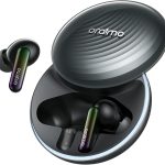 Oraimo SpaceBuds Hybrid (OTW-630), ANC True Wireless Earbuds, 4 Mic AI Noise Cancellation, 40-Hr Long Playtime, Type-C, Antibacterial Eartips, Waterproof: IPX4 – Space Grey (12 Month Warranty)