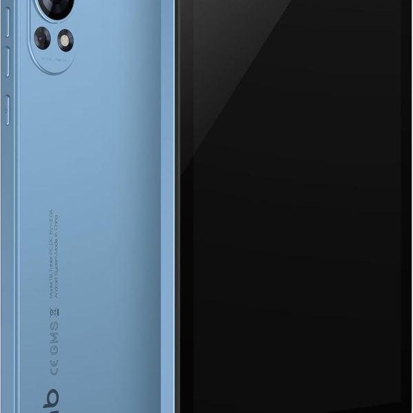G-Tab T8S Tablet (WiFi) 5G (RAM :4+4GB, ROM :64GB) 8 inch IPS LCD 800x1280, 5000 mAh Battery, Android 14, Camera 2MP front + 5MP rear, Silicon Case,1 Year Warranty, Blue
