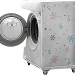 Waterproof Cover for Washing Machine with Assorted Shapes for half automatic
