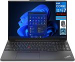 ⁦Lenovo ThinkPad E16 Gen 1 Home & Business Laptop (Intel i7-1355U 10-Core, 16.0" 60 Hz Wide UXGA (1920x1200), Intel Iris Xe, 40GB RAM, 1TB M.2 2242 PCIe SSD, Win 11 Pro) with Premium Backpack⁩ - الصورة ⁦7⁩