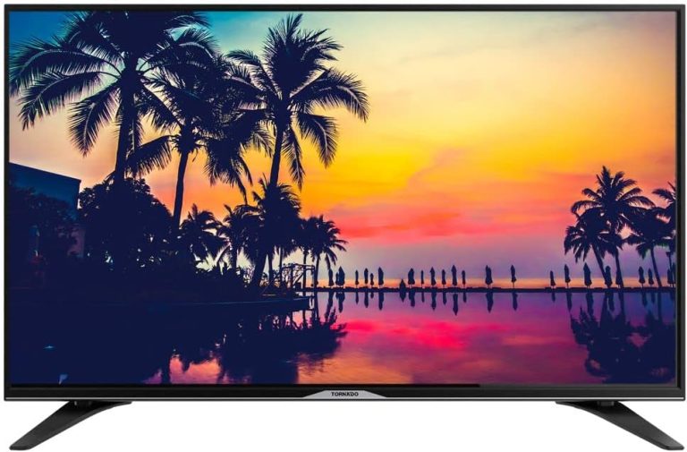 TORNADO LED TV 43 Inch Full HD With Built-In Receiver, 2 HDMI and 2 USB Inputs 43ER9300E