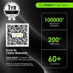 ⁦Oraimo BEARD & BODY Trimmer | balls friendly Skin Protected Blades | 150MIN RUN TIME | Self-Sharpening Blades | Travel Lock | Type-C Fast Charging (OPC-TR12)⁩ - الصورة ⁦8⁩
