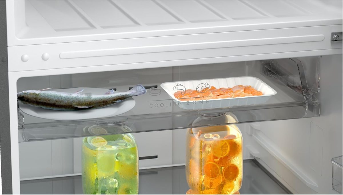 ⁦Midea - Refrigerator -Inverter Motor 535 L - Bru Steel - MDRT723MTN46D⁩ - الصورة ⁦4⁩