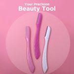 ⁦WILKINSON SWORD - Intuition Eyebrow Shaper | Facial Hair Remover and Trimmer | Exfoliating Dermaplaning Tool | 3 x Disposable Razors⁩ - الصورة ⁦3⁩