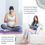 ⁦Showday Yoga Socks for Women Non-Slip Grips & Straps, Ideal for Pilates, Pure Barre, Ballet, Dance, Barefoot Workout⁩ - الصورة ⁦6⁩