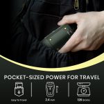 ⁦Vgr V-353 Professional Ultra Thin Electric Shaver - Rechargeable Razor For Face Care, Beard Trimmer With Reciprocating Blade, USB Travel Shaver For Men - Green⁩ - الصورة ⁦6⁩