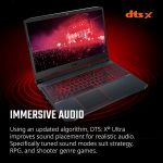 ⁦Acer Nitro 5 AN515-55-53E5 Gaming Laptop | Intel Core i5-10300H | NVIDIA GeForce RTX 3050 Laptop GPU | 15.6" FHD 144Hz IPS Display | 8GB DDR4 | 256GB NVMe SSD | Intel Wi-Fi 6 | Backlit Keyboard⁩ - الصورة ⁦9⁩